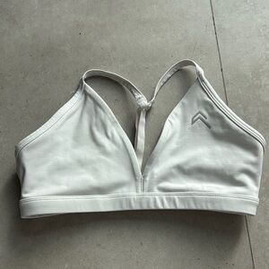 Oner Active White Micro Bralette Sports Bra